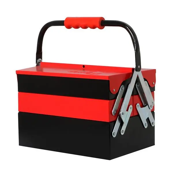 جعبه ابزار فلزی 30 سانت 3 طبقه آروا مدل 4703