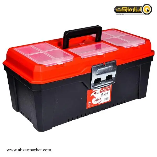 جعبه ابزار پلاستیکی آروا 40 سانتی متر مدل 4539