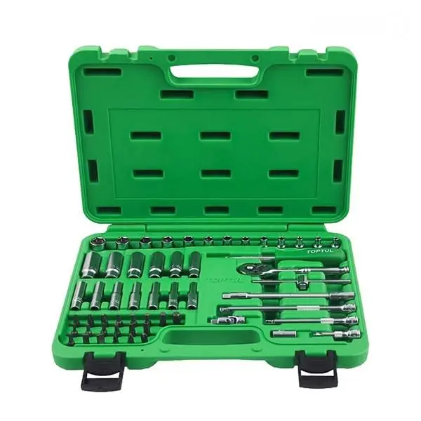 جعبه بکس تاپ تول 55 پارچه 1/4 اینچ مدل GCAI5501 - 2