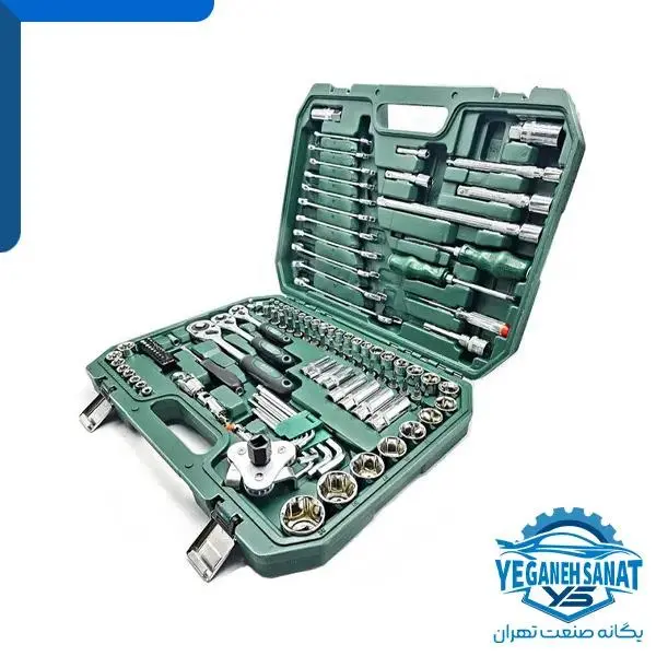 آچار بکس باس مدل 121Pcs مجموعه 121 عددی