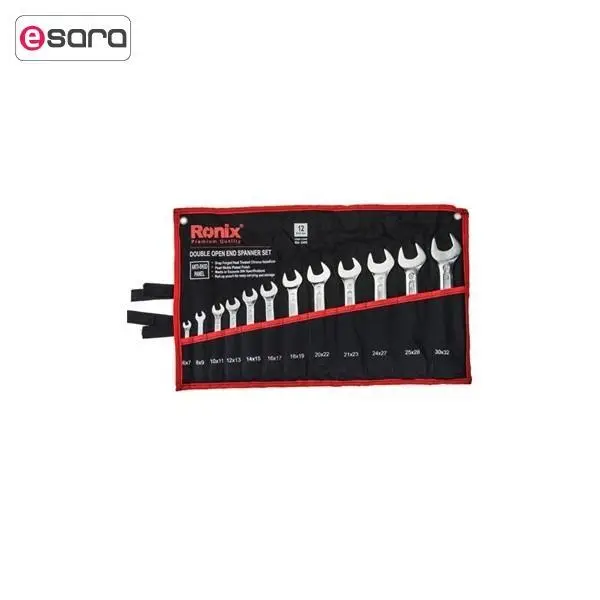 مجموعه 12تایی آچار تخت رونیکس مدل RH-2202 - 3