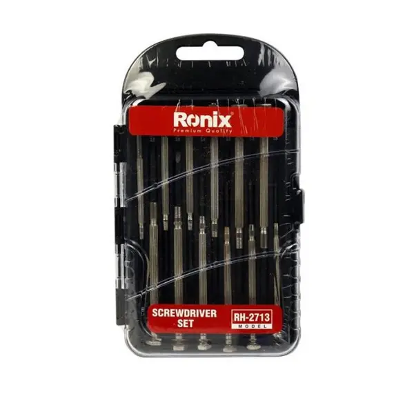 ست 12 عددی پیچ گوشتی ساعتی رونیکس مدل RH-2713