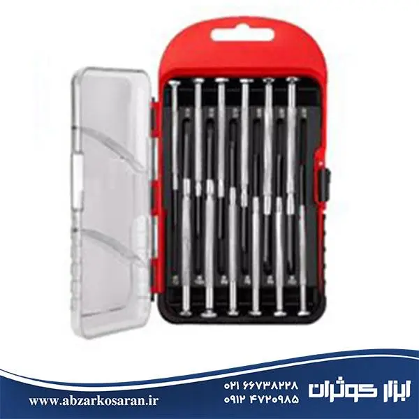 ست 12 عددی پیچ گوشتی ساعتی رونیکس مدل RH-2713