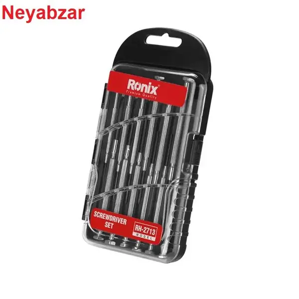 ست 12 عددی پیچ گوشتی ساعتی رونیکس مدل RH-2713