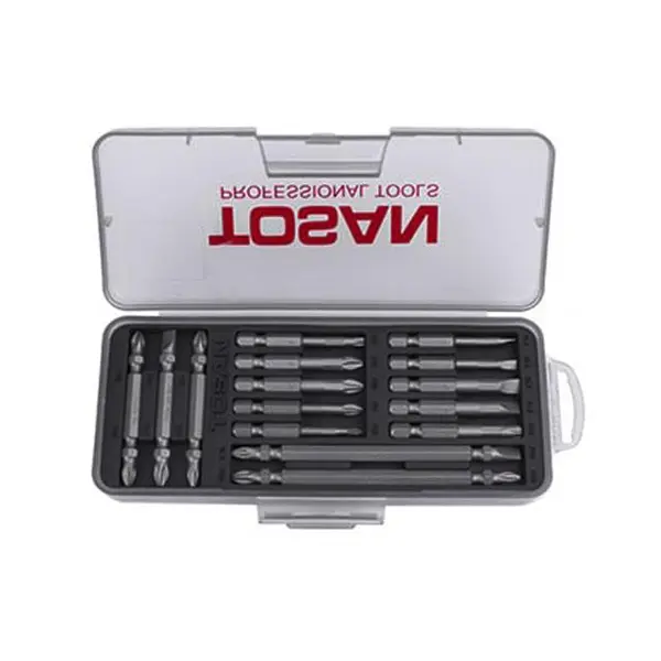 مجموعه 15 عددی پیچ گوشتی توسن مدل TSSH50110-PHTSL