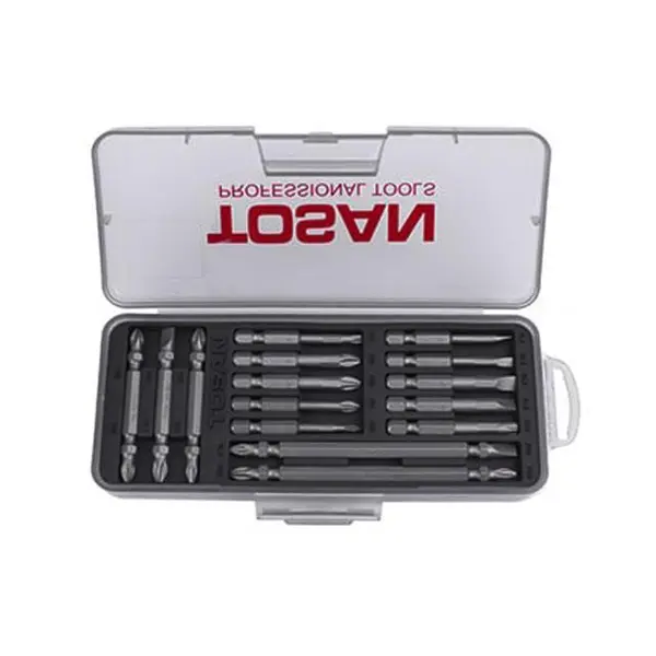 مجموعه 15 عددی پیچ گوشتی توسن مدل TSSH50110-PHTSL