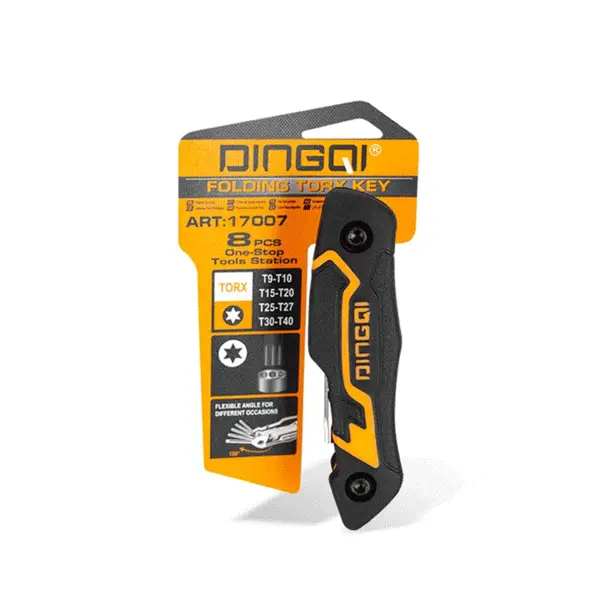 آچار آلن ستاره ای دینگشی مدل 17007 مجموعه 8 عددی