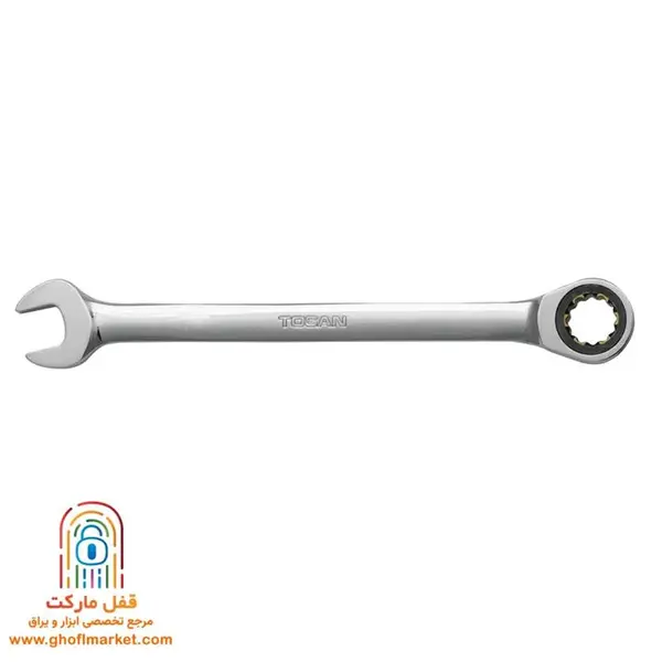 آچار یکسر تخت یکسر جغجغه سایز 17 توسن مدل T101-17 - 2
