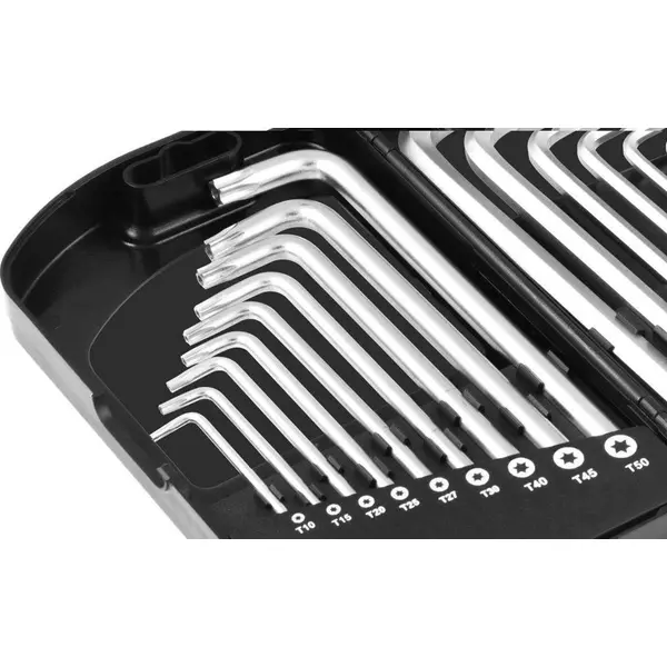 مجموعه 18 عددی آچار آلن و ستاره ای کنزاکس مدل KSK-218