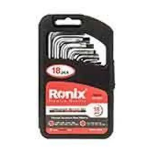 مجموعه 18 عددی آچار آلن و ستاره‌ ای رونیکس مدل RH-2051