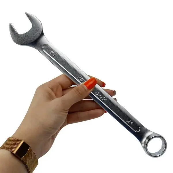 آچار یکسر تخت یکسر رینگ رونیکس سایز 21 مدل RH-2121 - 2