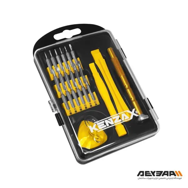مجموعه 23 عددی پیچ گوشتی تعمیرات کنزاکس مدل KMR-123