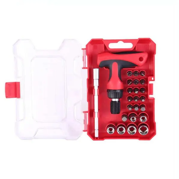 مجموعه 24 عددی پیچ گوشتی جغجغه ای و سری بکس رونیکس مدل RH-2715