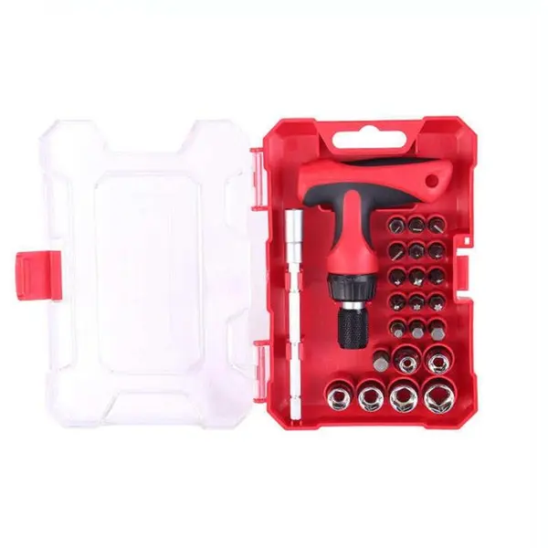 مجموعه 24 عددی پیچ گوشتی جغجغه ای و سری بکس رونیکس مدل RH-2715