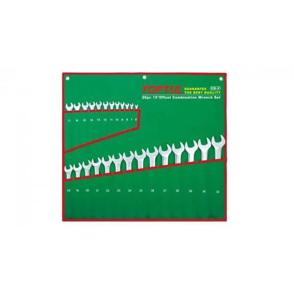 مجموعه 26 عددی آچار یک سر تخت تاپ تول مدل GAAA2604 - 6
