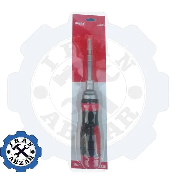 پیچگوشتی جغجغه ای رونیکس مدل 2725