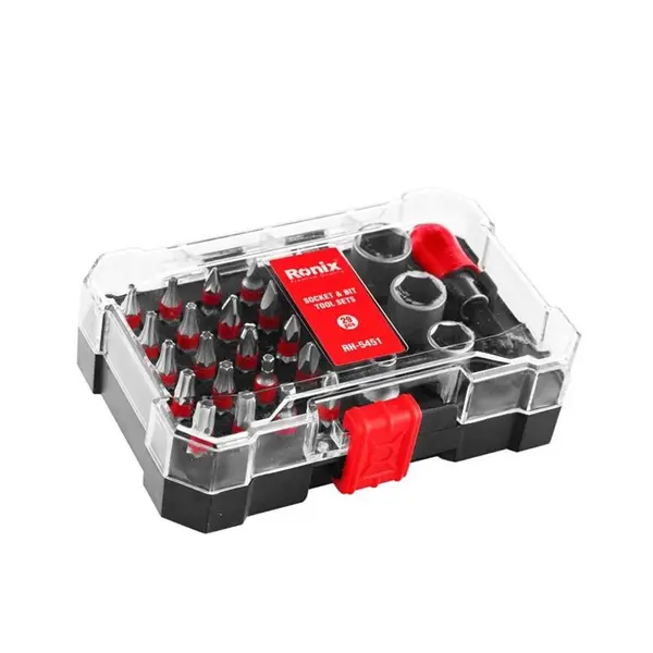 ست 29 عددی سری پیچ گوشتی و بکس رونیکس مدل RH-5451 - 6