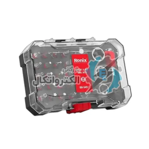 ست 29 عددی سری پیچ گوشتی و بکس رونیکس مدل RH-5451 - 4
