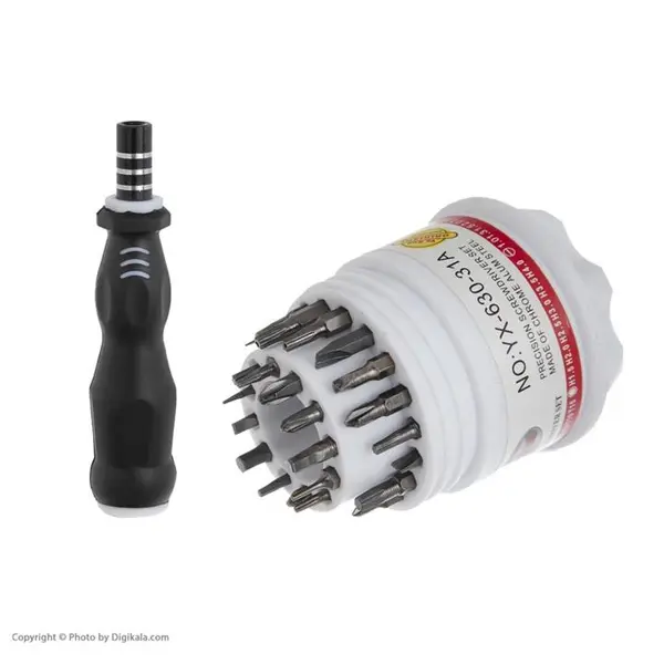 مجموعه 31 عددی سری پیچ گوشتی یاکسون مدل YX-632-31A