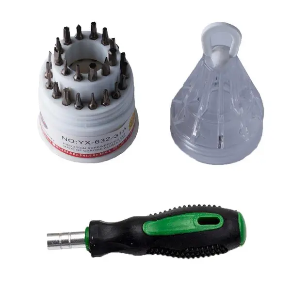 مجموعه 31 عددی سری پیچ گوشتی یاکسون مدل YX-632-31A