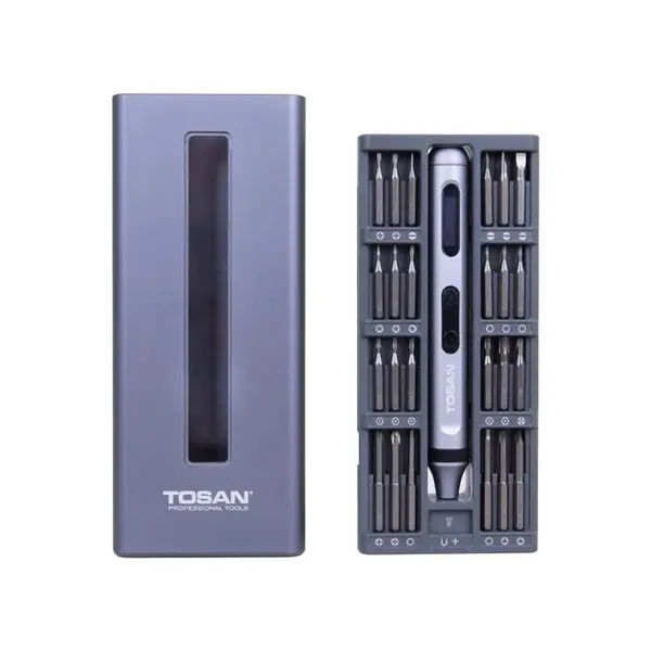 پیچ‌گوشتی الکترونیکی 3.7 ولت مدل 9001 توسن