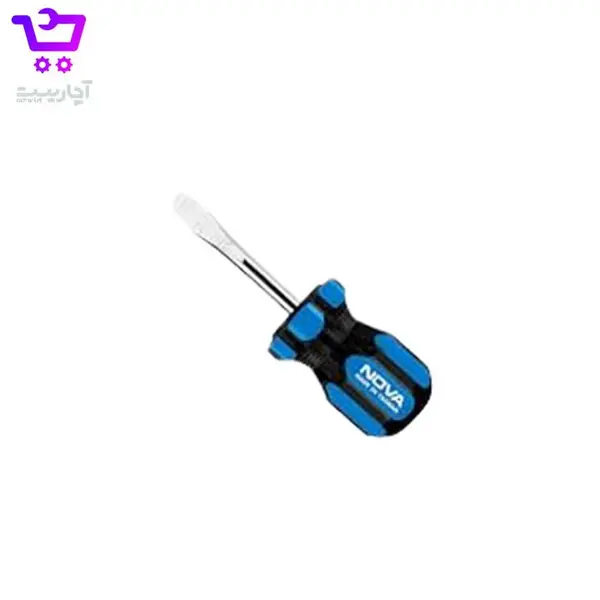 پیچ گوشتی 38*6 دوسو دسته سلولزی نووا مدل NTS-1706 - 4
