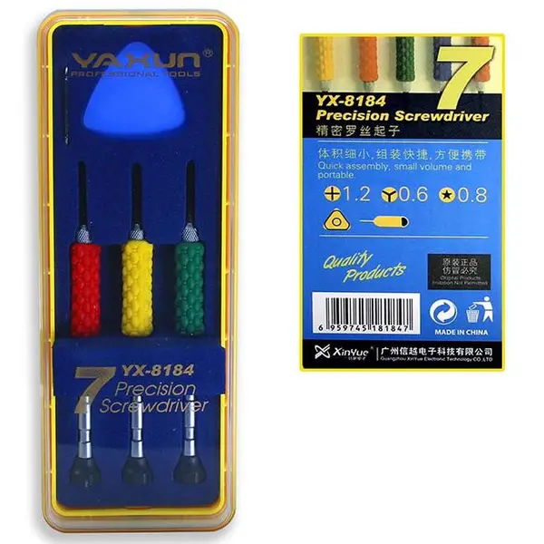 مجموعه 3 عددی پیچ گوشتی یاکسون مدل YAXUN YX-8184