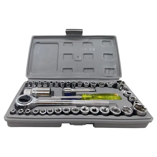 مجموعه 40 عددی آچار بکس و دسته آچار آیوا مدل G 680