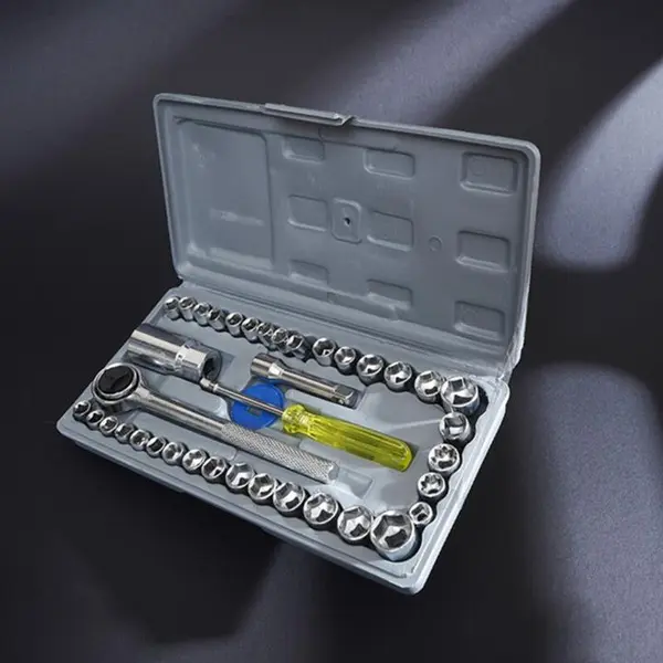 مجموعه 40 عددی آچار بکس و دسته آچار آیوا مدل G 680