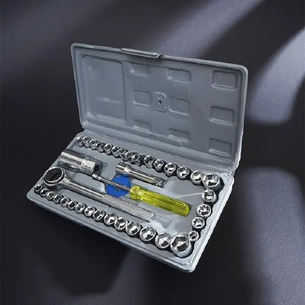 مجموعه 40 عددی آچار بکس و دسته آچار آیوا مدل G 680