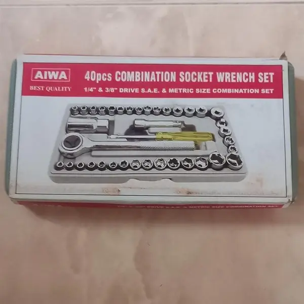 مجموعه 40 عددی آچار بکس و دسته آچار آیوا مدل G 680