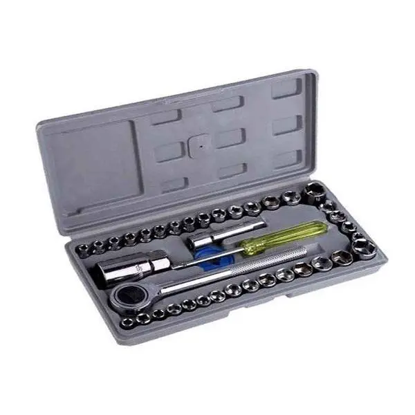 مجموعه 40 عددی آچار بکس و دسته آچار آیوا مدل G 680