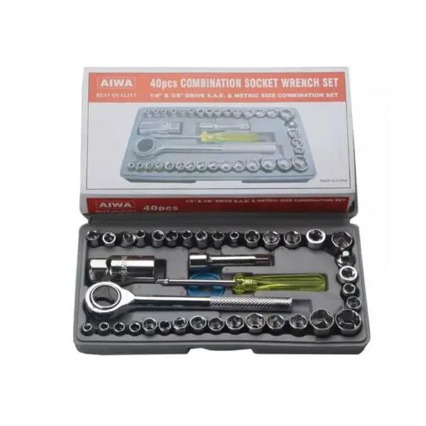 مجموعه 40 عددی آچار بکس و دسته آچار آیوا مدل G 680