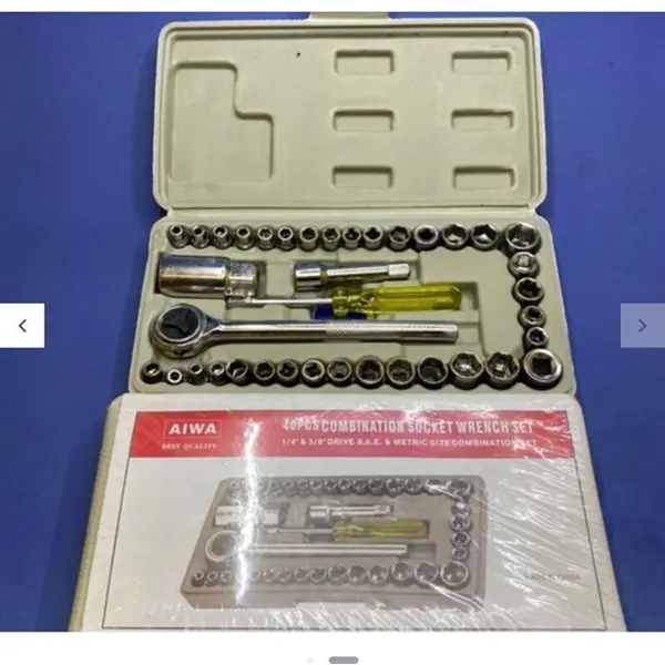 مجموعه 40 عددی آچار بکس و دسته آچار آیوا مدل G 680