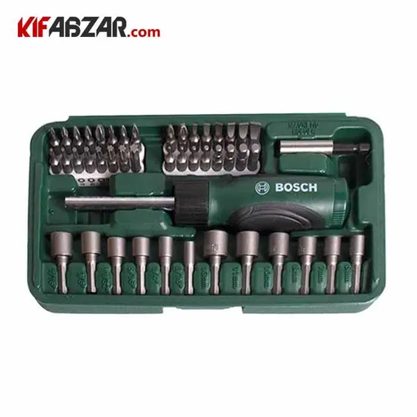 مجموعه 46 عددی ابزار بوش مدل 2607019504