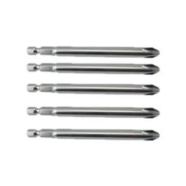 سری پیچ گوشتی یک سر چهار سو ولف کد 5-205 بسته 5 عددی