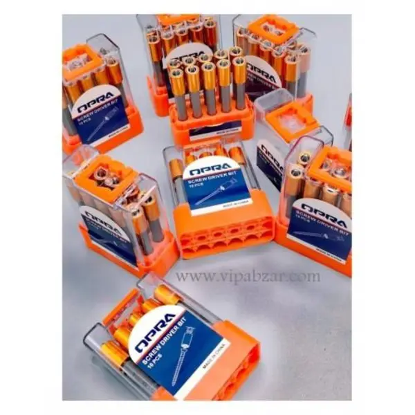 نوک پیچ گوشتی اتومات پیچ گیر دو سر چهار سو  6/5 سانت PH2 ولف WOLF - 4
