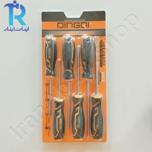 مجموعه پیچ گوشتی 6 عددی دینگشی Dingqi 68601
