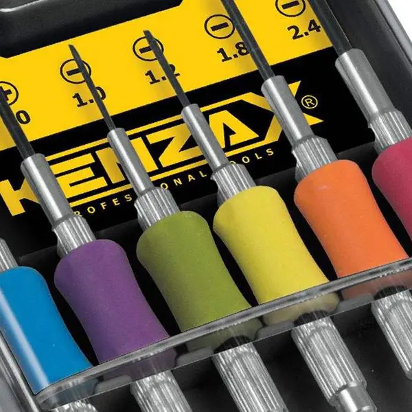 مجموعه 6 عددی پیچ گوشتی ساعتی کنزاکس مدل KPS-106