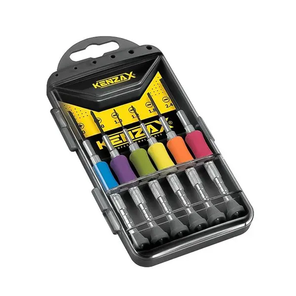 مجموعه 6 عددی پیچ گوشتی ساعتی کنزاکس مدل KPS-106