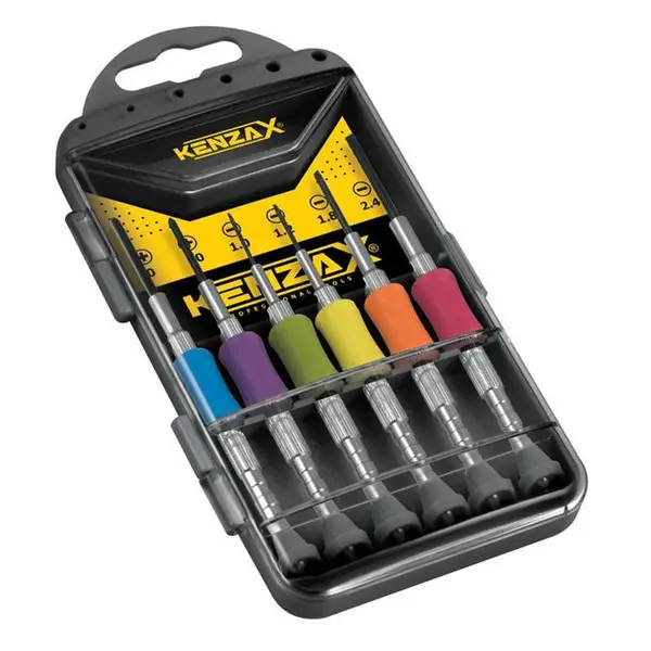 مجموعه 6 عددی پیچ گوشتی ساعتی کنزاکس مدل KPS-106