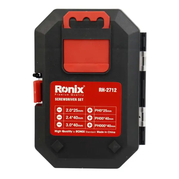 ست 6 عددی پیچ گوشتی ساعتی رونیکس مدل RH-2712