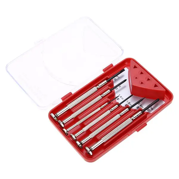 مجموعه 6 عددی پیچ گوشتی ساعتی پروسکیت مدل SD-9815