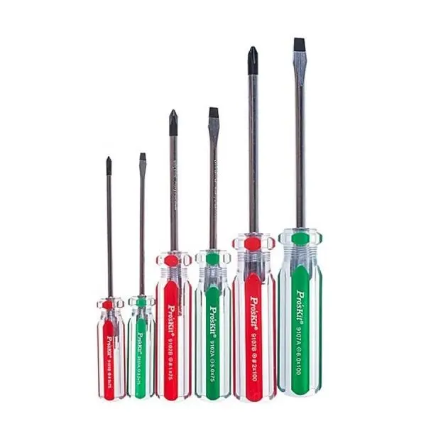 مجموعه 6 عددی پیچ گوشتی پروسکیت مدل SW-9106 - 3