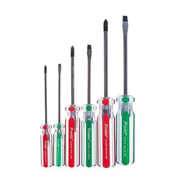 مجموعه 6 عددی پیچ گوشتی پروسکیت مدل SW-9106 - 4