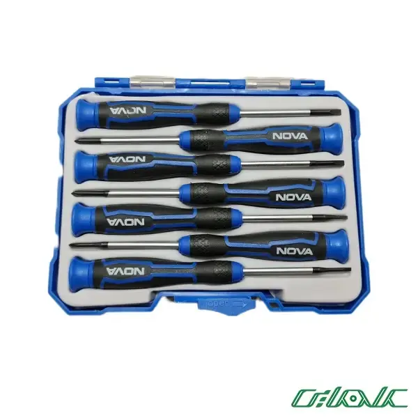 مجموعه 7 عددی پیچ گوشتی ساعتی نووا مدل 1339