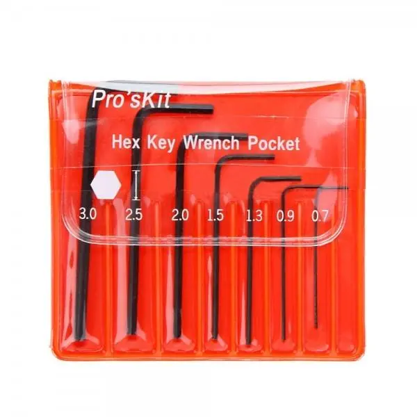 مجموعه 7 عددی آچار آلن پروسکیت مدل 8pk-022