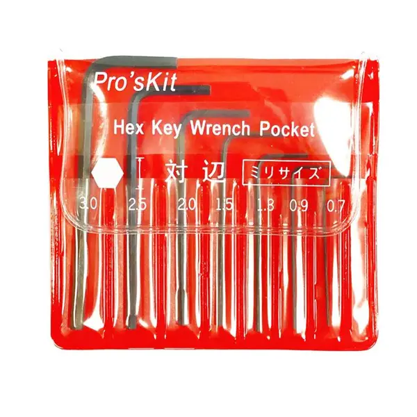 مجموعه 7 عددی آچار آلن پروسکیت مدل 8pk-022