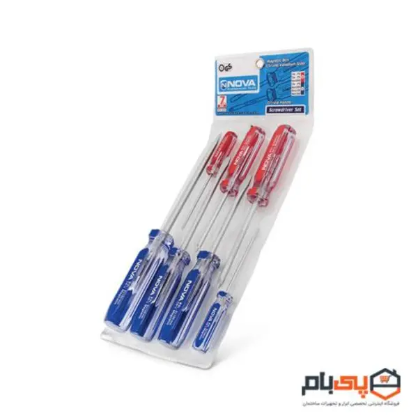مجموعه 7 عددی پیچ گوشتی نووا مدل NTS-1015