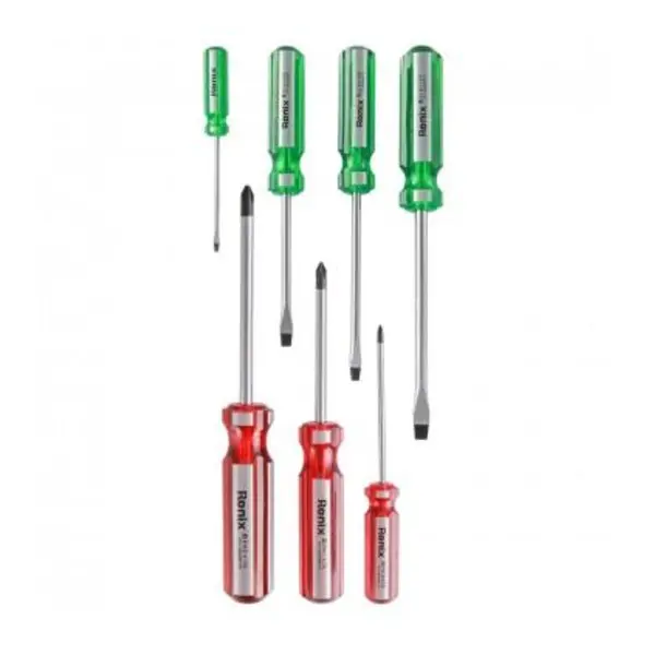 مجموعه 7 تایی پیچ‌ گوشتی رونیکس مدل RH-2701